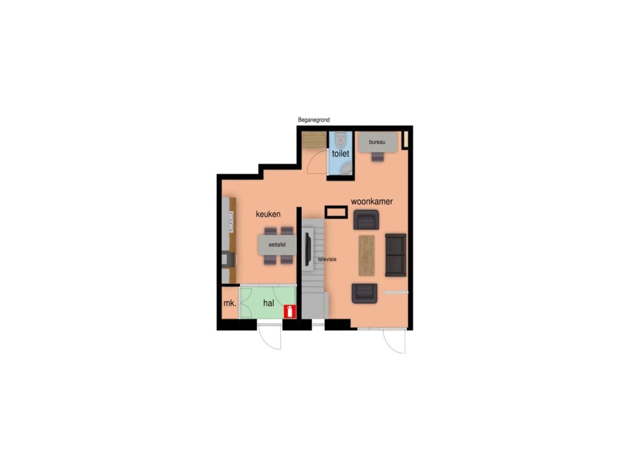Comfortable Flat In De Cocksdorp Near Sea Exterior photo